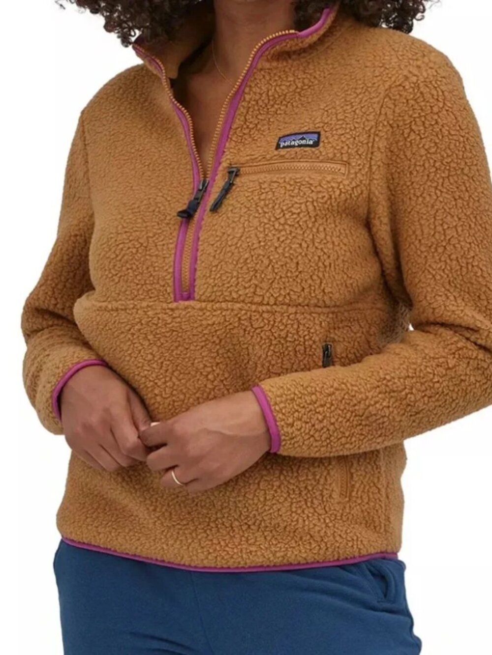Patagonia Women's Retro Pile Fleece Marsupial Pullover